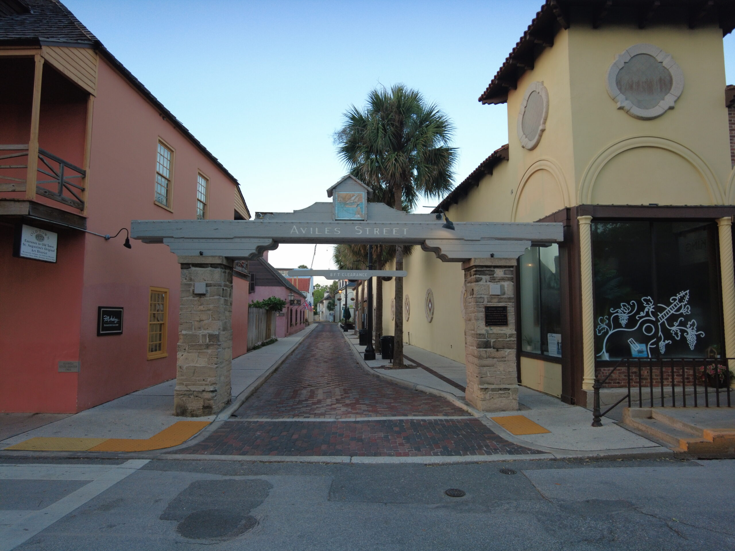 aviles street in saint augustine florida