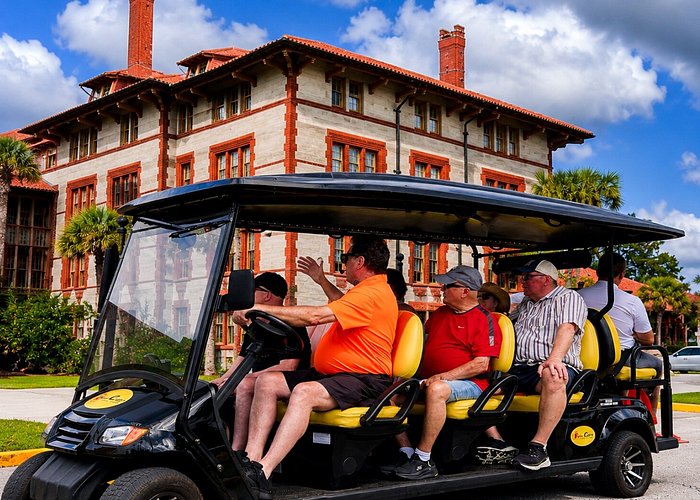 Riding Through History of St.Augustine: Premium Tour with Pickup
